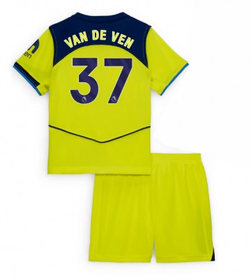 Tottenham Hotspur Micky van de Ven #37 Replik 3rd trikot Kinder 2025-26 Kurzarm (+ Kurze Hosen)